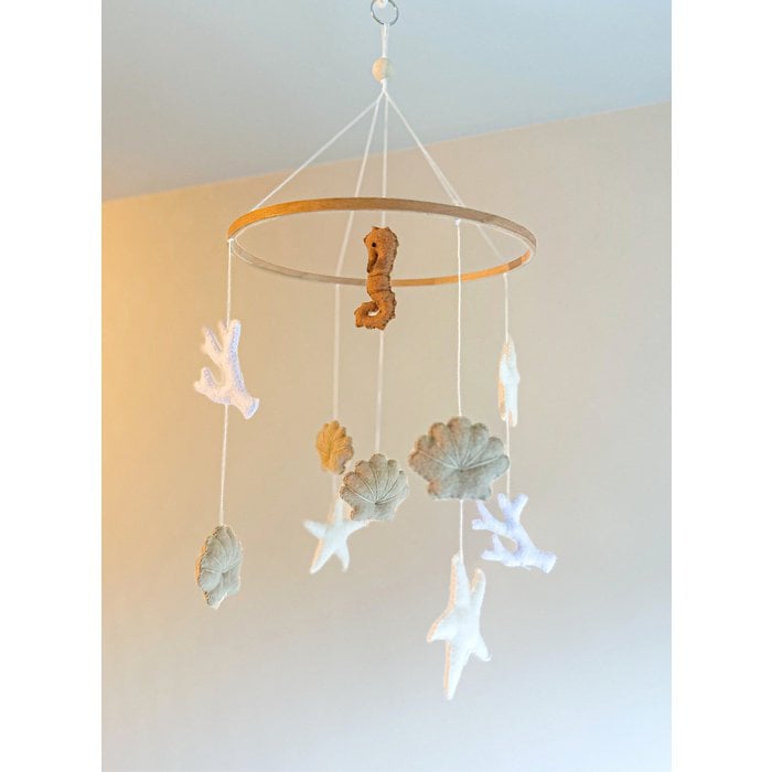 Babymobiel - Zeepaard en schelpen