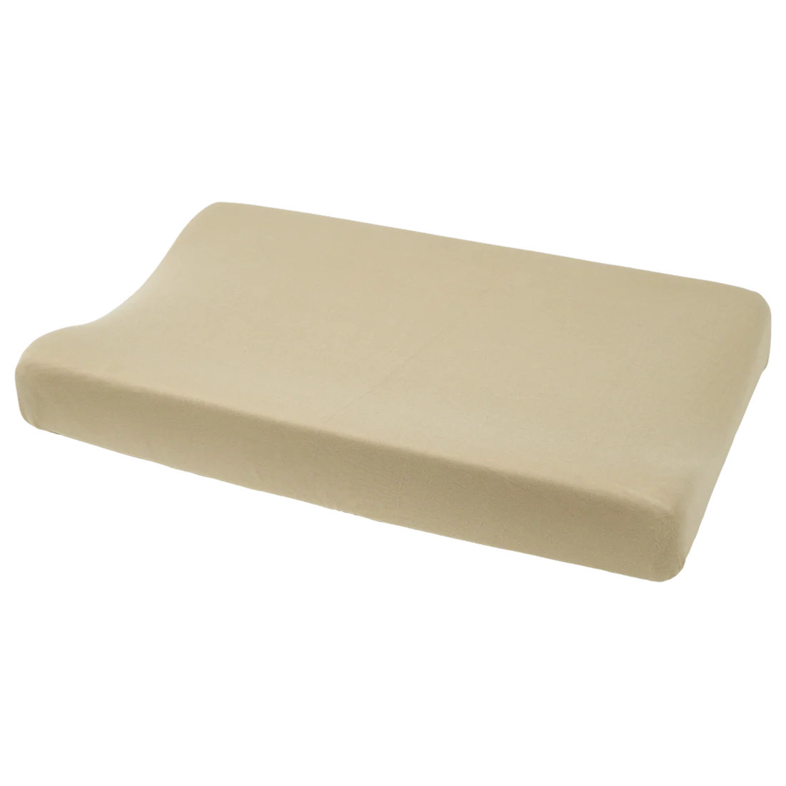 Aankleedkussenhoes Basic Jersey - Sand - 2-Pack