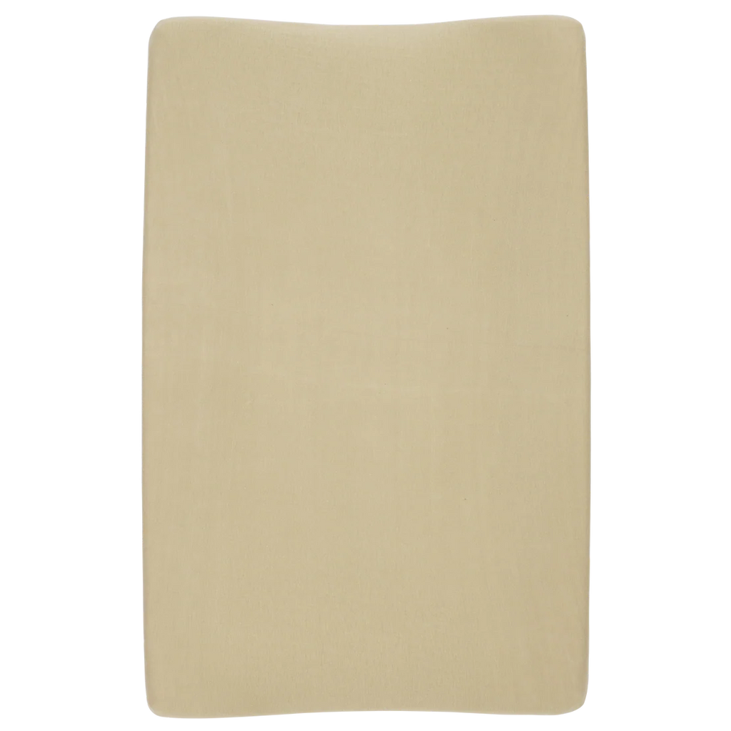 Aankleedkussenhoes Basic Jersey - Sand - 2-Pack