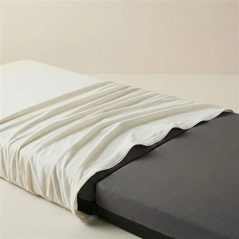 Campingbed matrashoes Offwhite