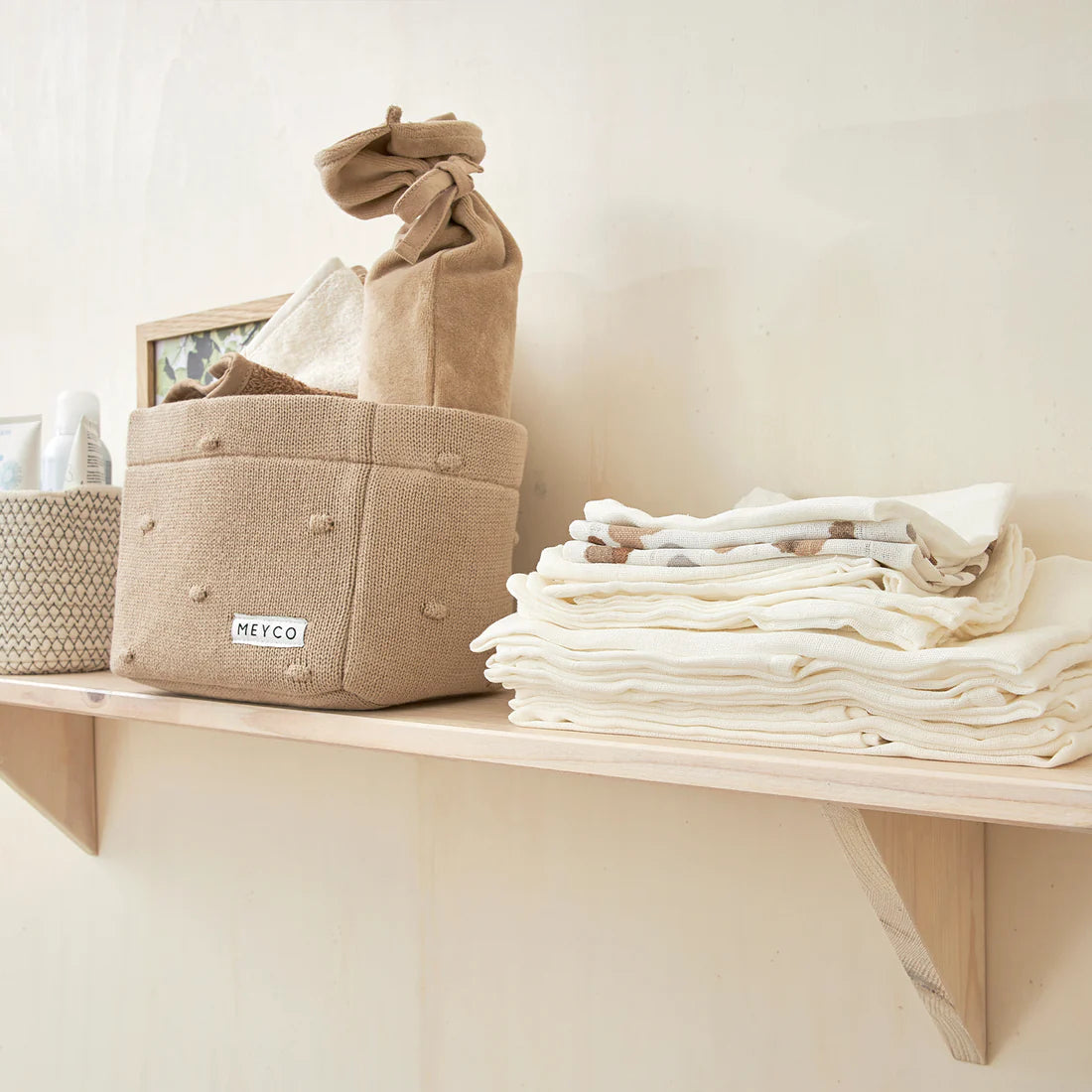 Commodemandje Mini Knots - Sand