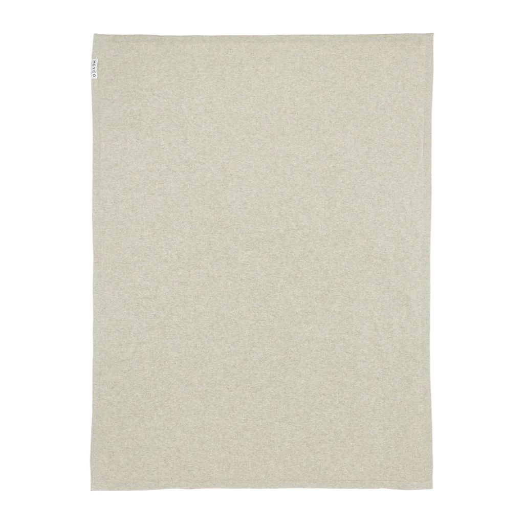 Deken Knit Basic - Sand Melange 75x100 cm