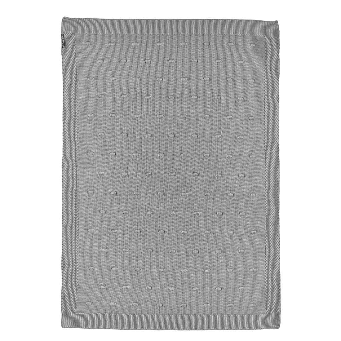 Deken Knots - Grey 75x100cm