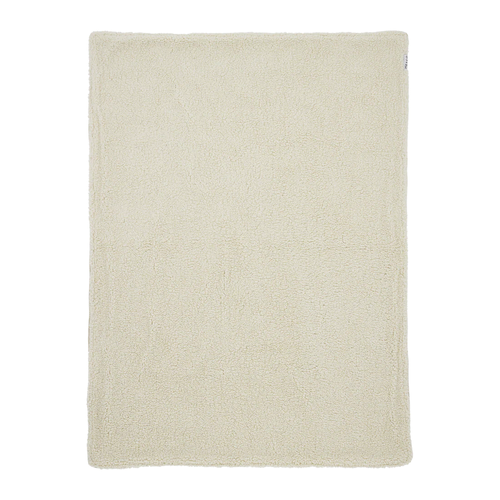 Deken Knots teddy Soft sand 75x100cm