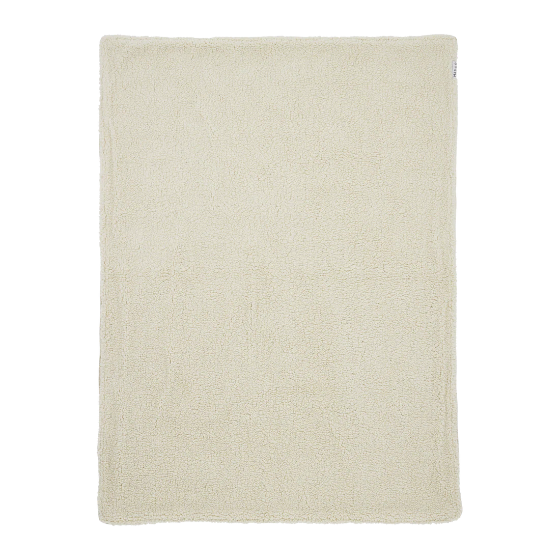Deken Knots teddy Soft sand 75x100cm