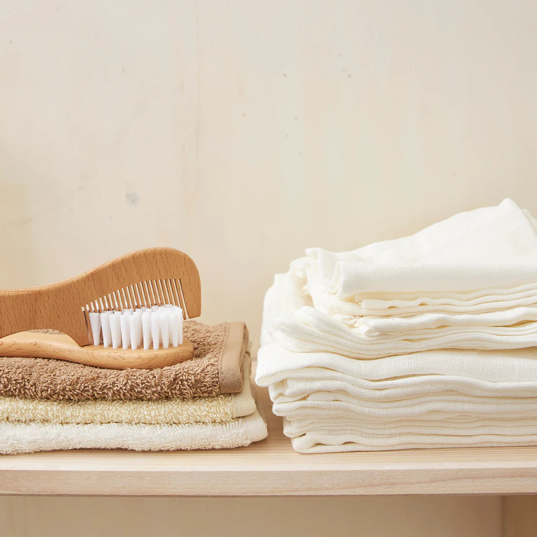 Hydrofiele Doeken - Offwhite 30x30cm 3-Pack