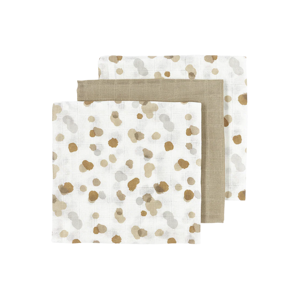 Hydrofiele Doeken - Stains Sand 70x70cm 3-Pack