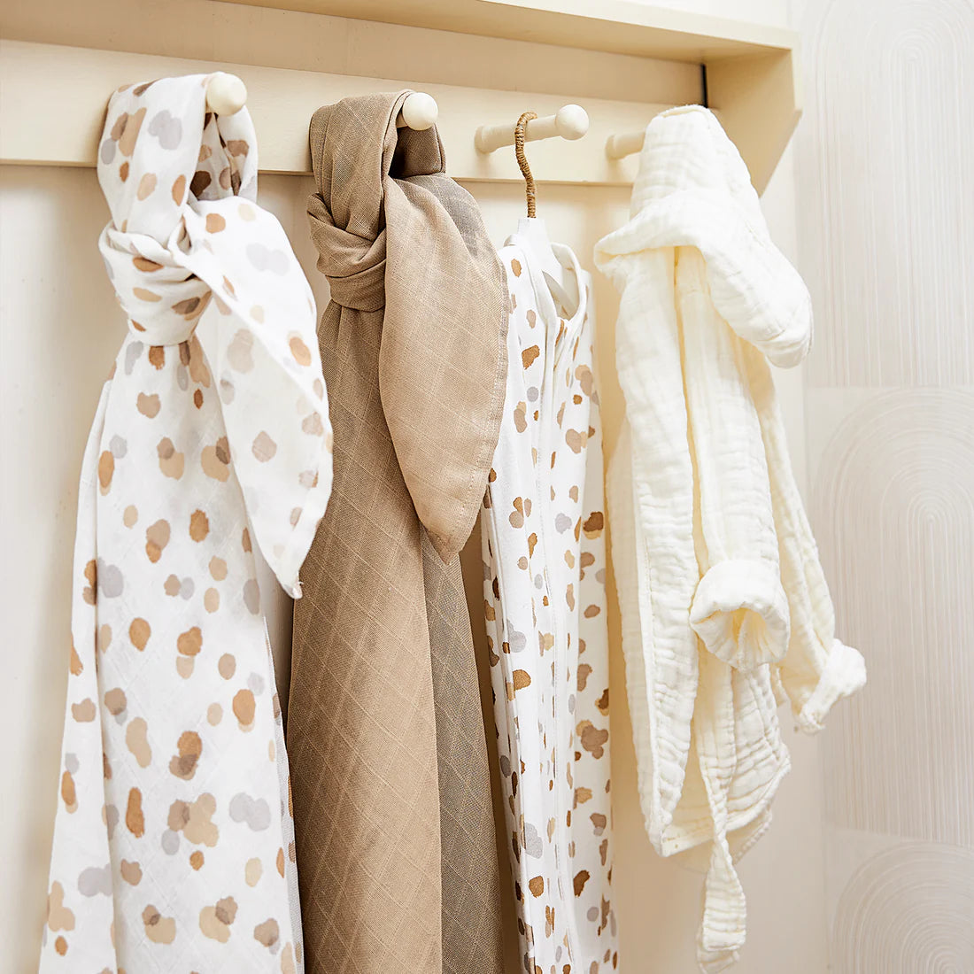 Hydrofiele Doeken - Stains Sand 120x120cm 2-Pack