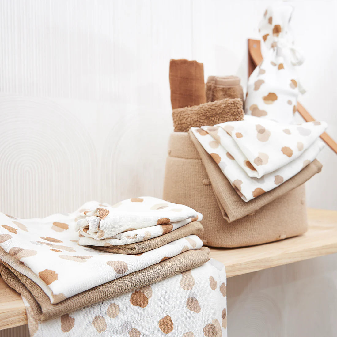 Hydrofiele Doeken - Stains Sand 120x120cm 2-Pack