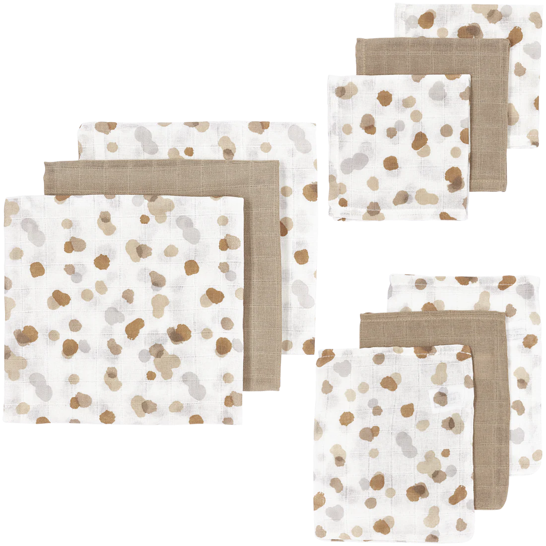 Hydrofiele Doeken - Stains Sand - Starterset 9-Pack