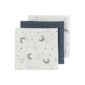 Hydrofiele Doeken -  Moon Indigo 70x70cm 3-Pack