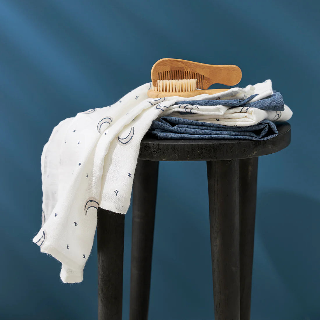 Hydrofiele Doeken - Moon Indigo - Starterset 9-Pack