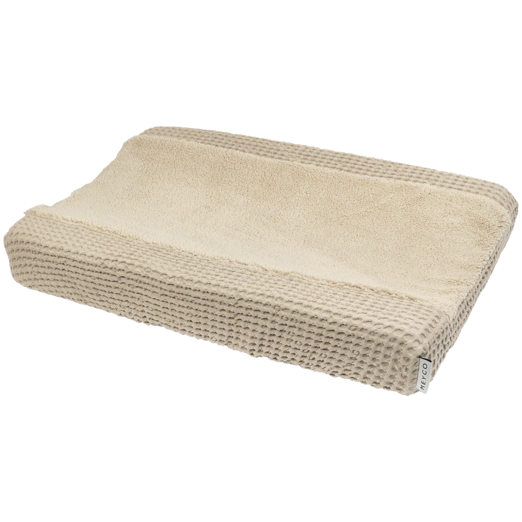 Aankleedkussenhoes Waffle - Sand