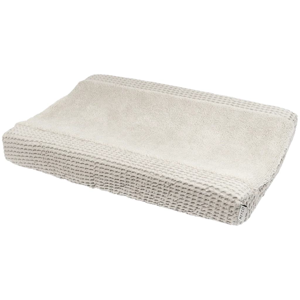 Aankleedkussenhoes Waffle - Greige