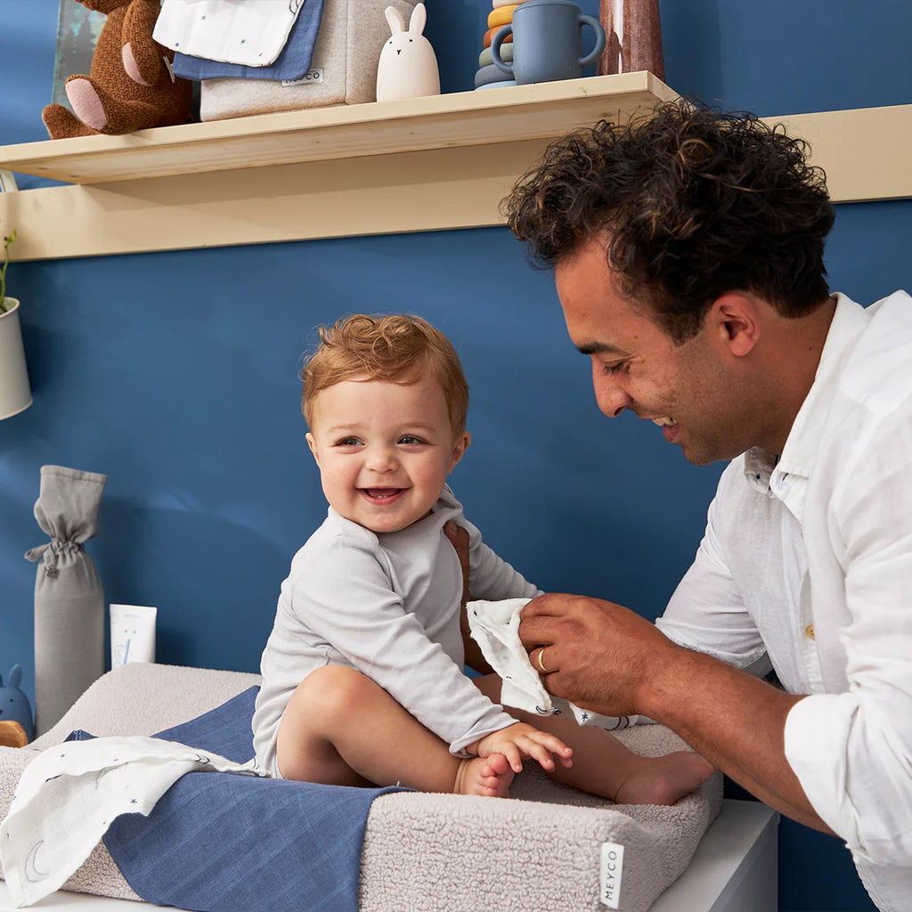 Aankleedkussenhoes Teddy - Greige