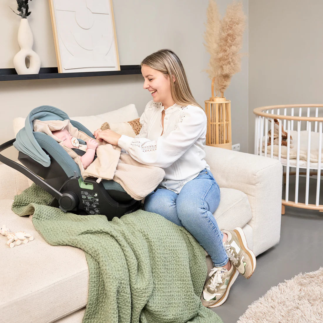 Voetenzak pre-washed hydrofiel - Sand