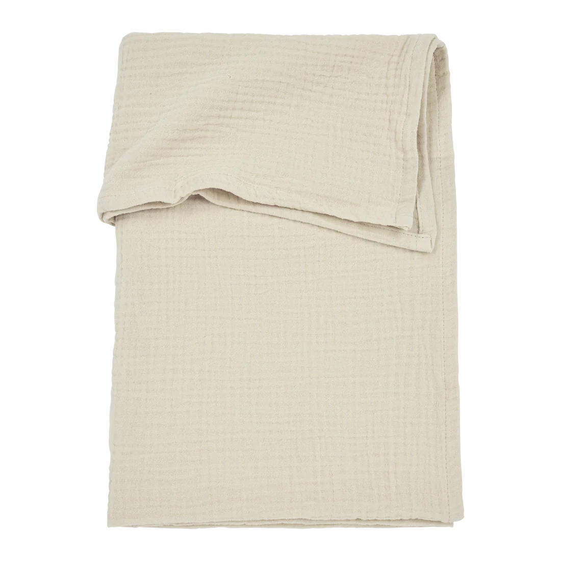 Laken Pre-Washed Hydrofiel - Zacht zand 75x100cm