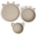 Siliconen bordjes set 3-Pack