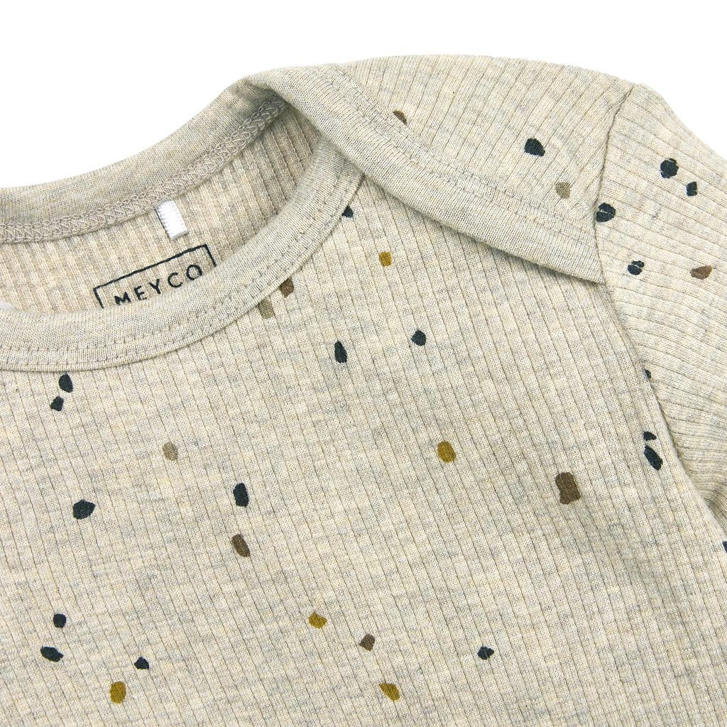 Baby pyjama Rib - Sand