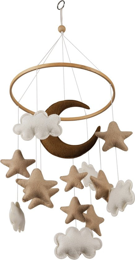 Babymobiel maan en sterren Maan mobiel