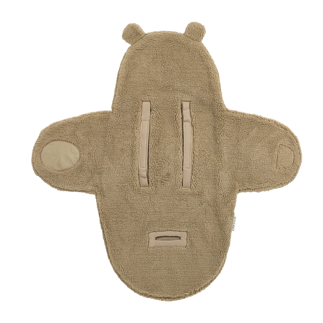 Wikkeldeken teddy - Warm Brown