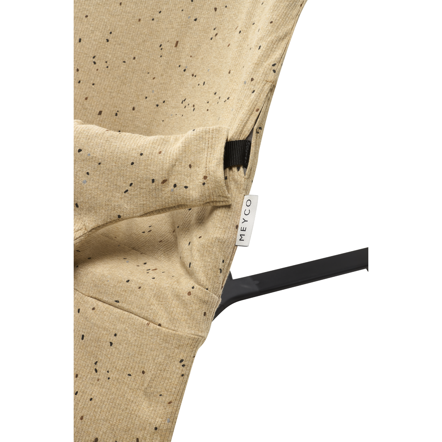 Wipstoelhoes Rib Mini spot Toffee Melange one size