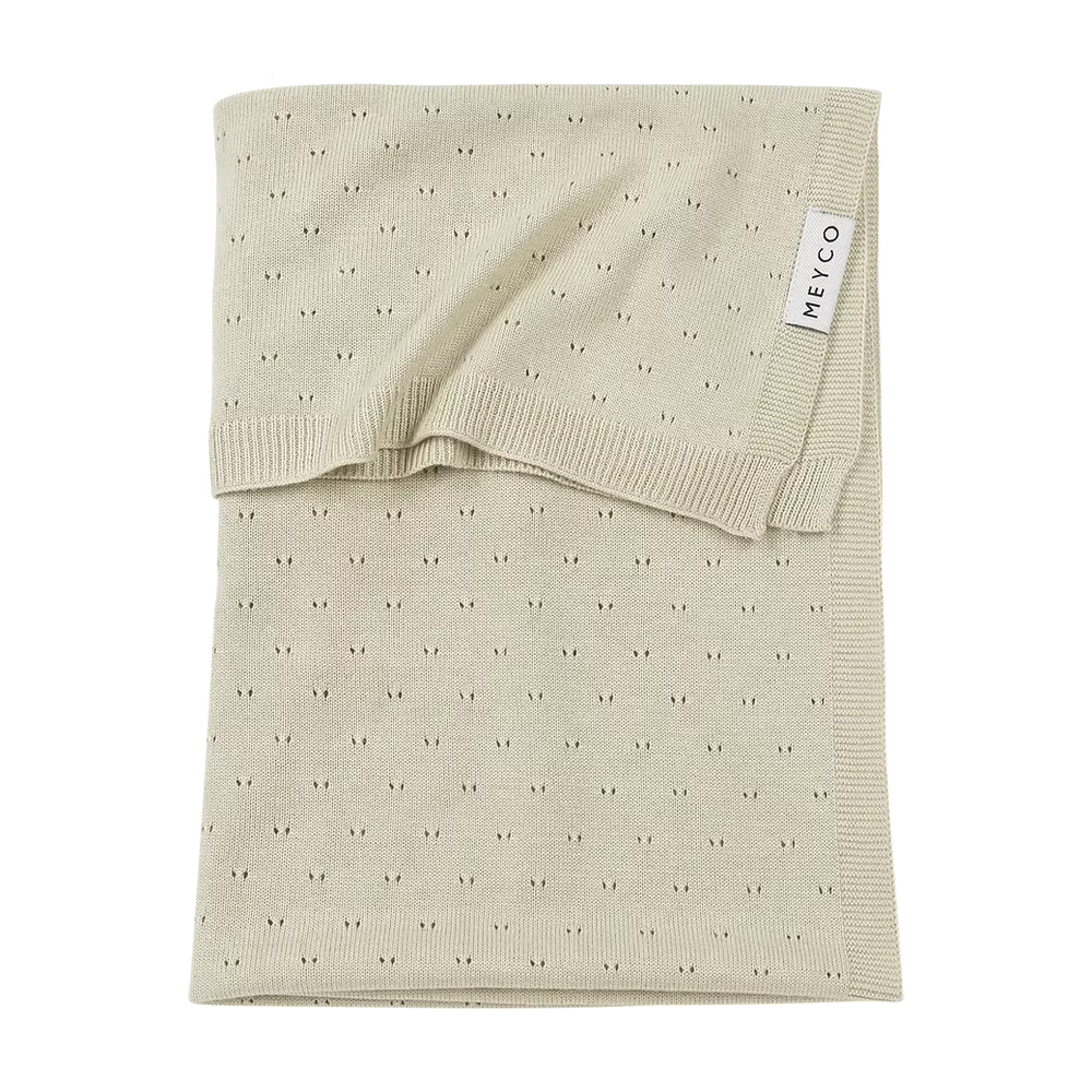 Deken Bamboe - Soft sand 75x100cm