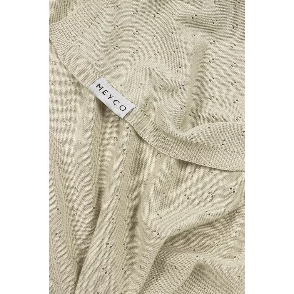 Deken Bamboe - Soft sand 75x100cm