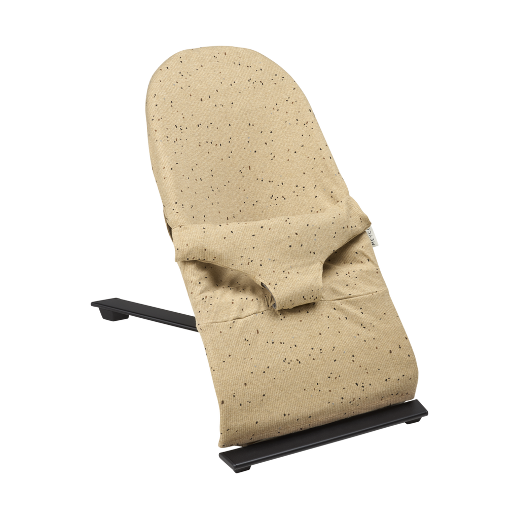 Wipstoelhoes Rib Mini spot Toffee Melange one size