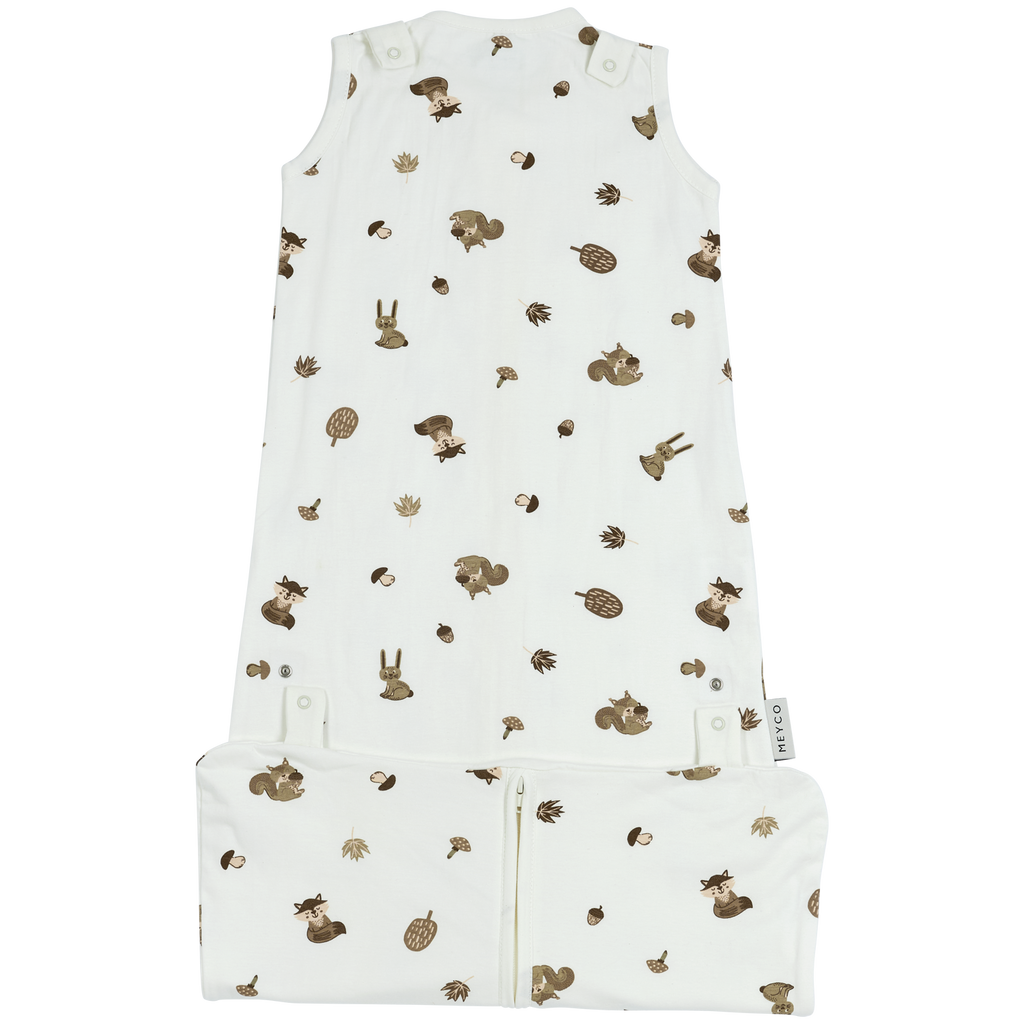 Slaapzak 4-seizoenen Forest Animals Sand - One Size