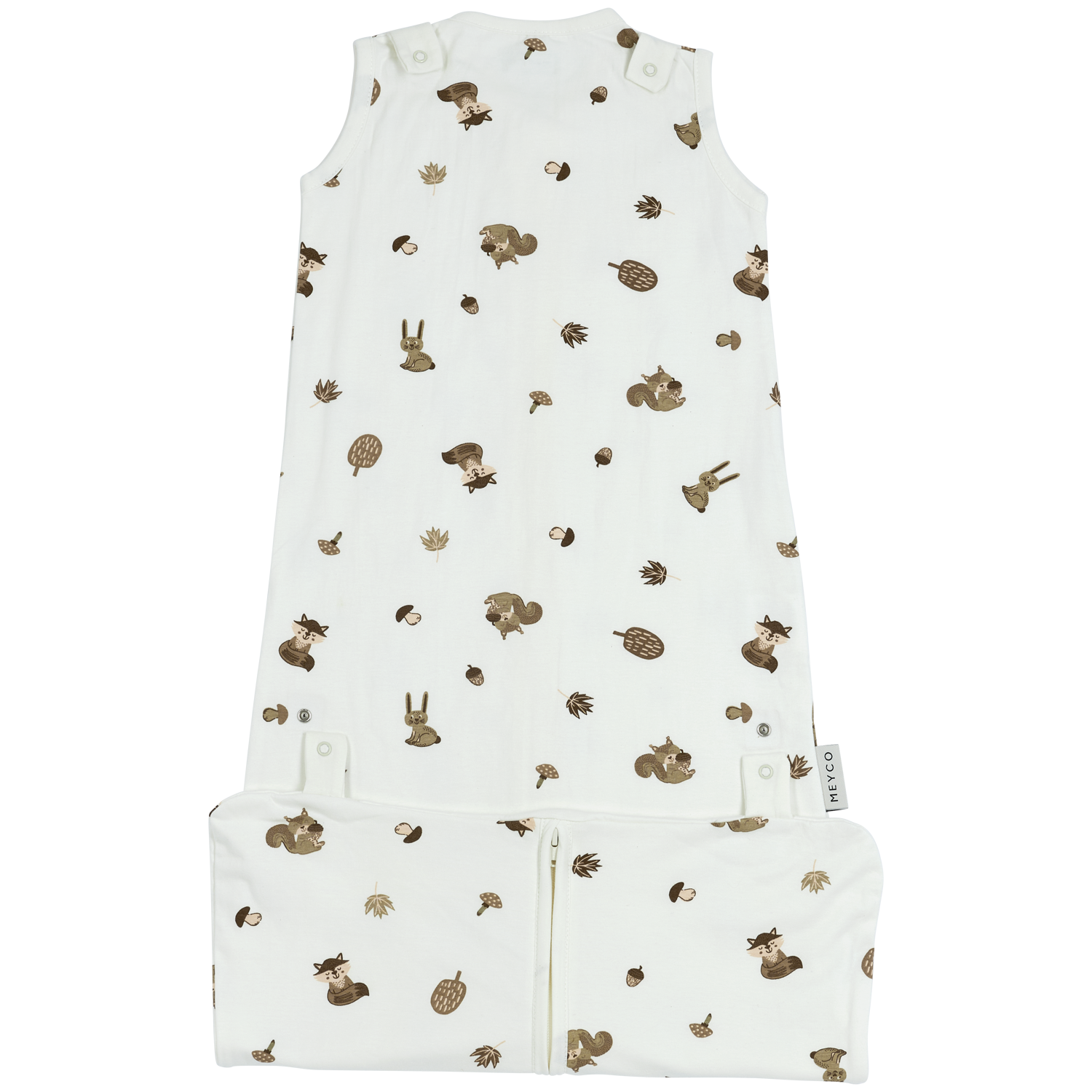 Slaapzak 4-seizoenen Forest Animals Sand - One Size