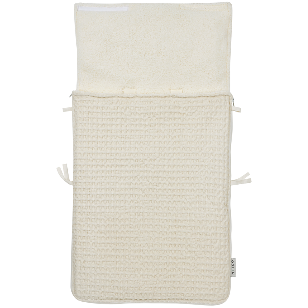 Voetenzak Waffle Teddy - Nature