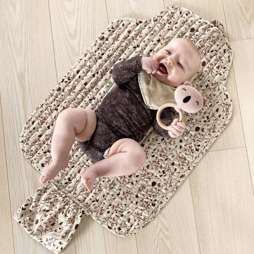 Rana verschoonmat - Bloemen