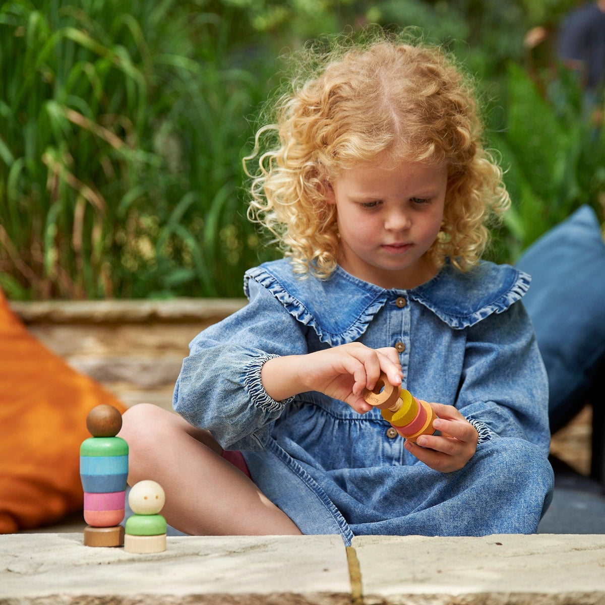 Tickit Rainbow houten gemeenschapsmensen
