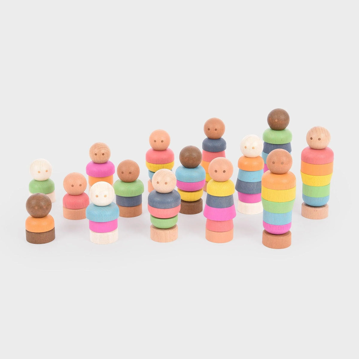 Tickit Rainbow houten gemeenschapsmensen