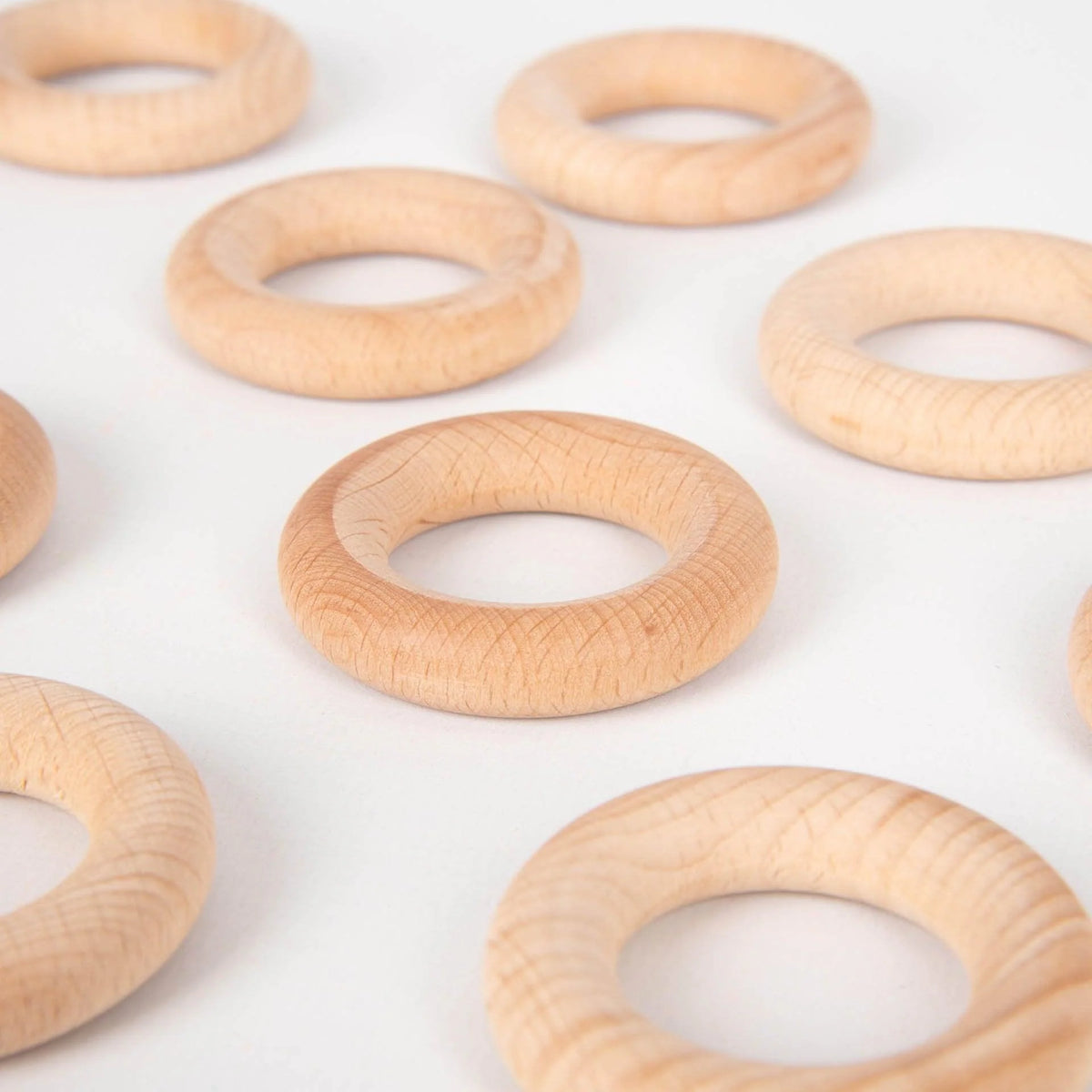 Tickit  Natuurlijke houten ringen