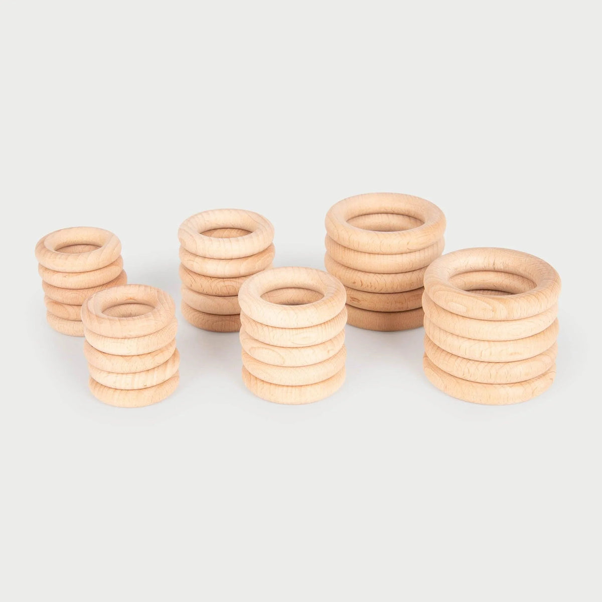Tickit  Natuurlijke houten ringen