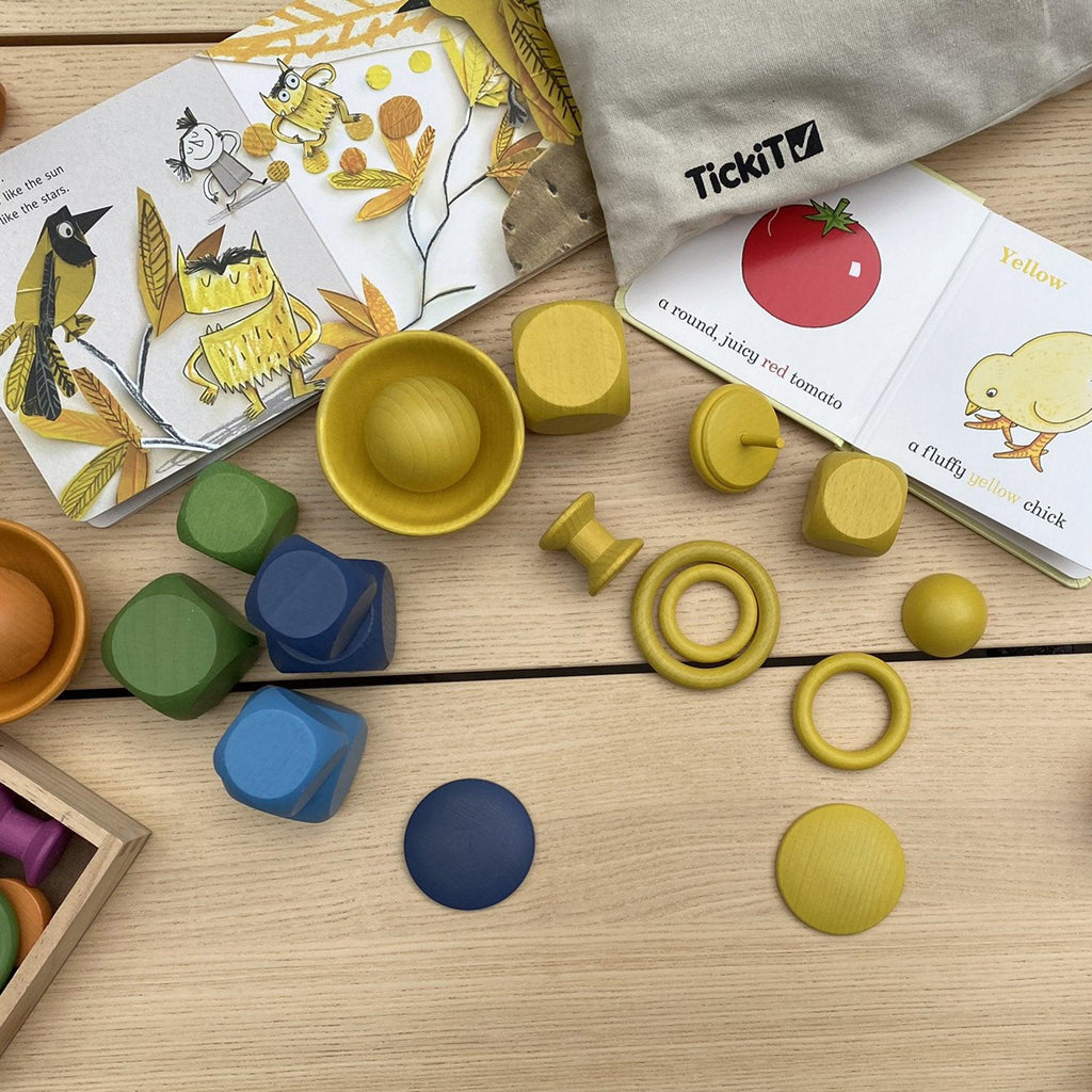Tickit Regenboog Houten Kommen