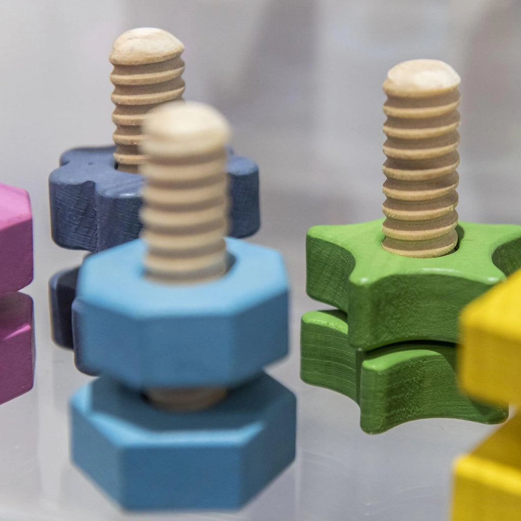 Tickit Regenboog Houten Moeren & Bouten