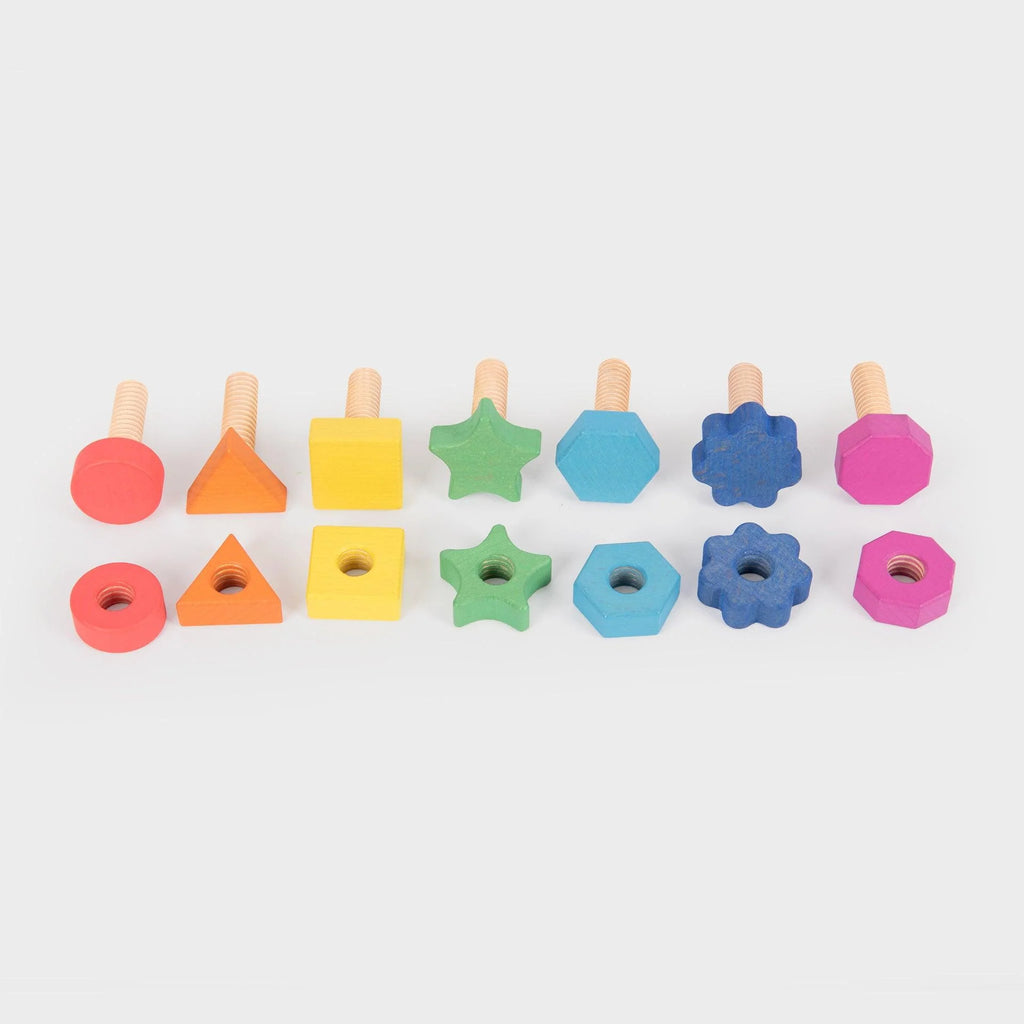 Tickit Regenboog Houten Moeren & Bouten
