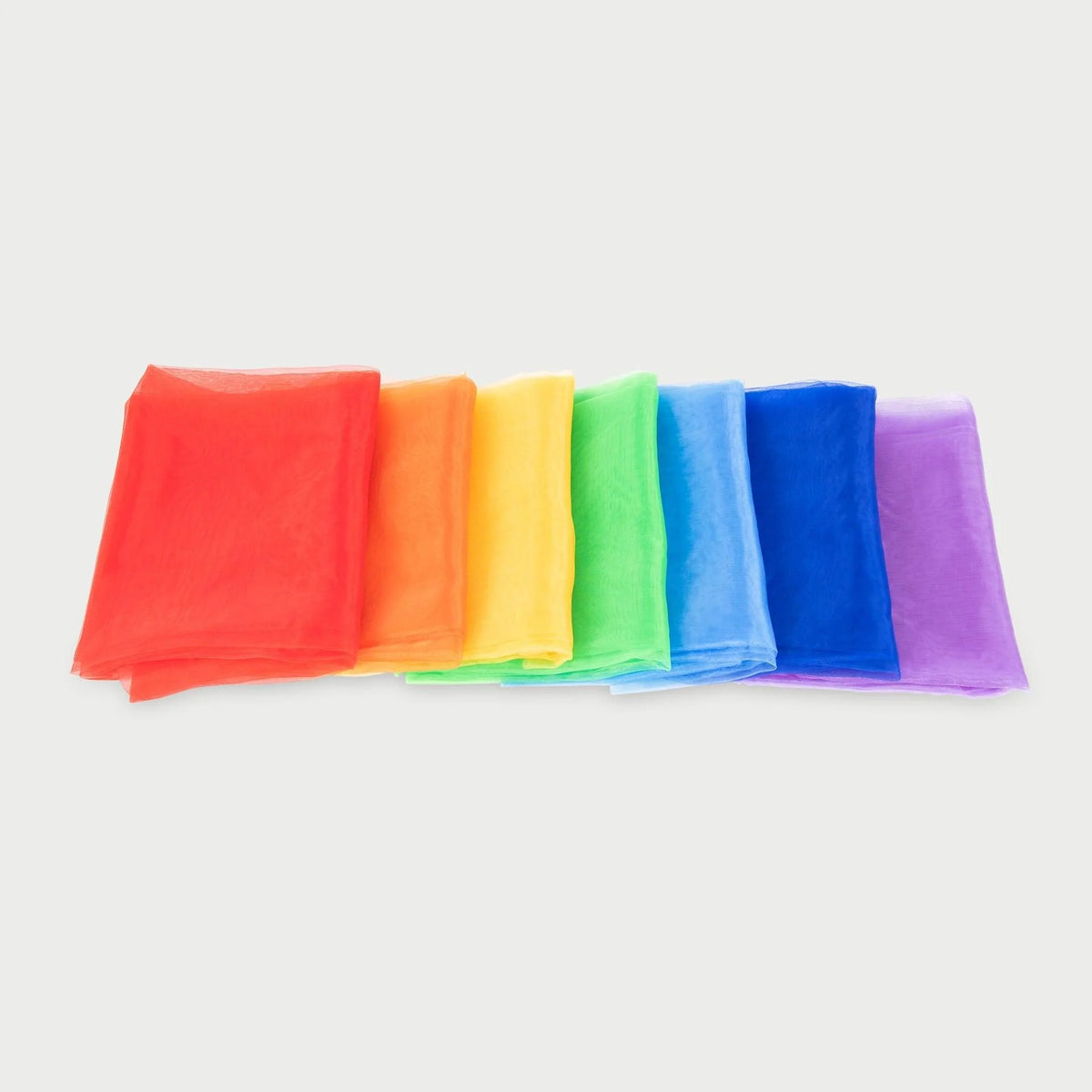 Tickit Regenboog organza stof