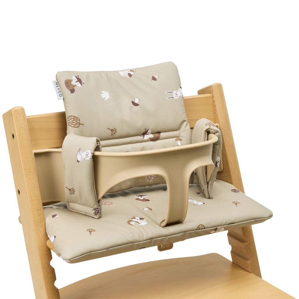 Stoelverkleiner meegroei Forest Animals Sand One size