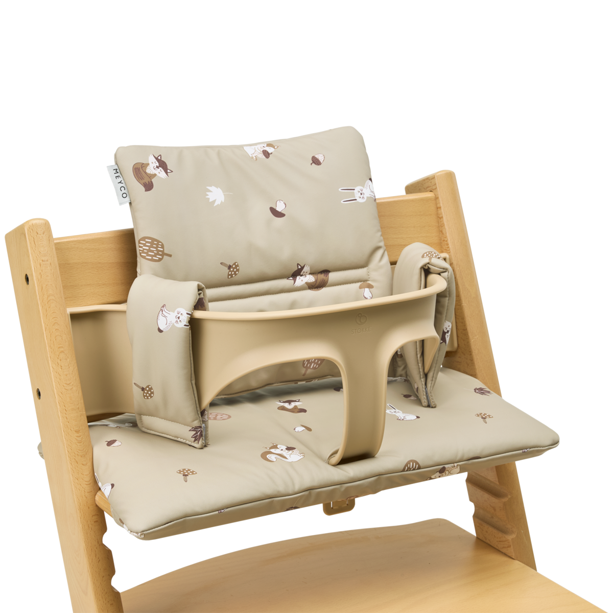 Stoelverkleiner meegroei Forest Animals Sand One size