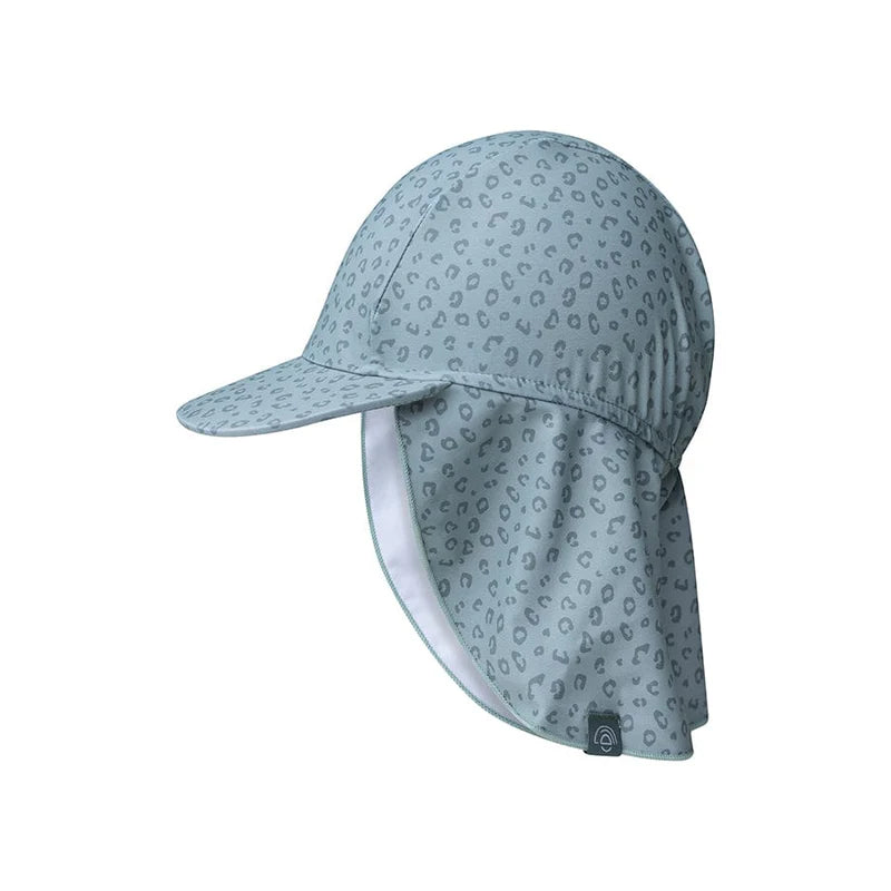 Zonnepetje - Blauw - Leopard