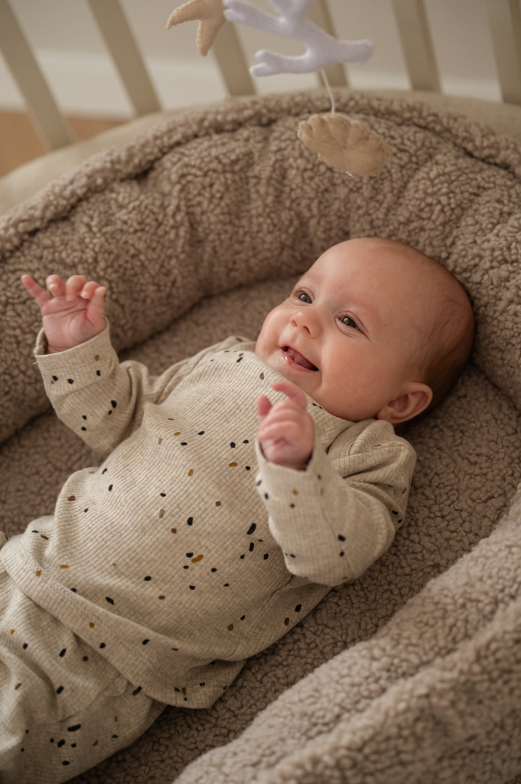 Baby pyjama Rib - Sand