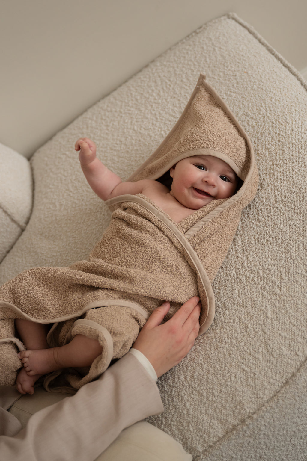 Badcape Badstof - Sand