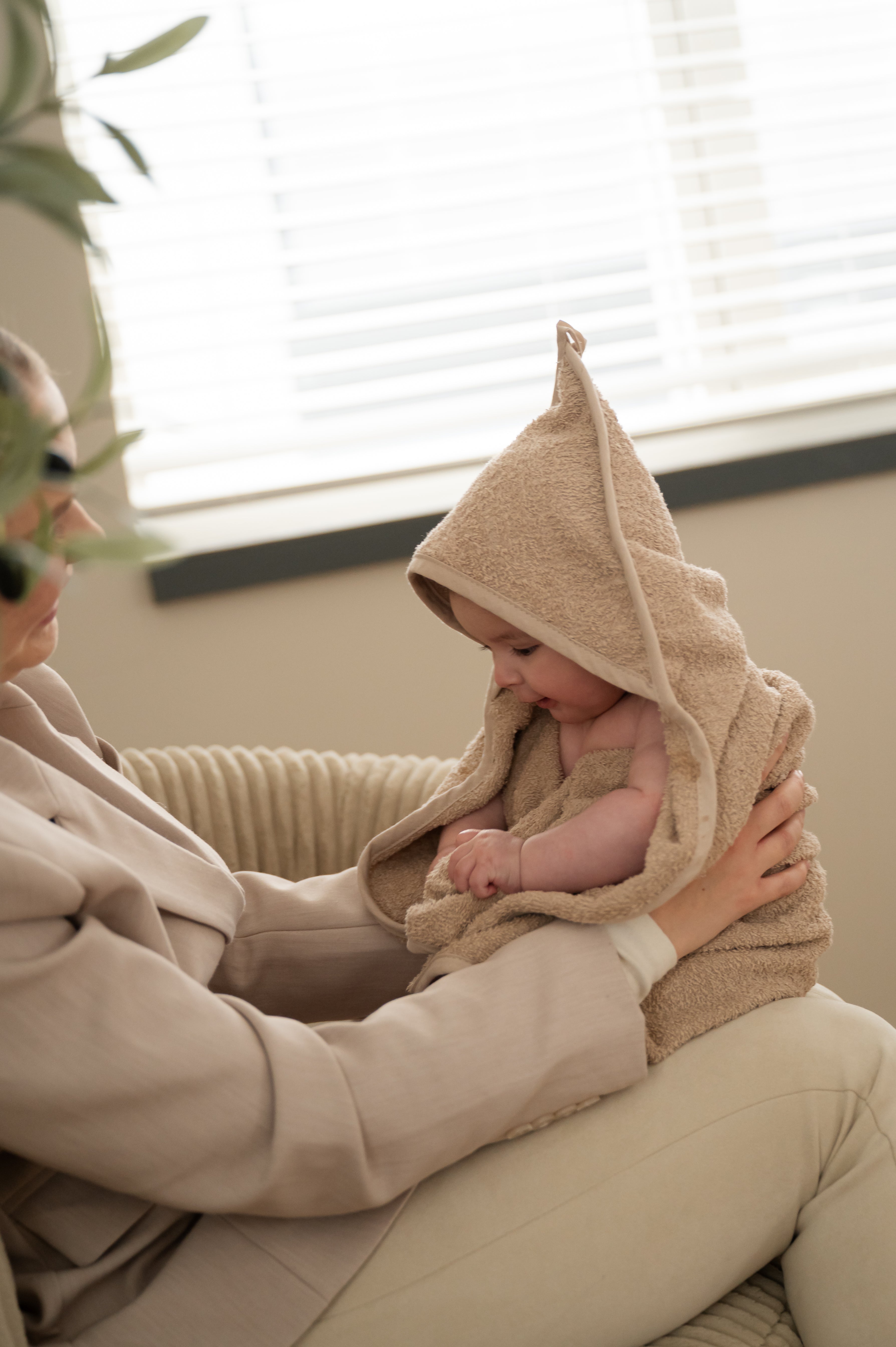 Badcape Badstof - Sand