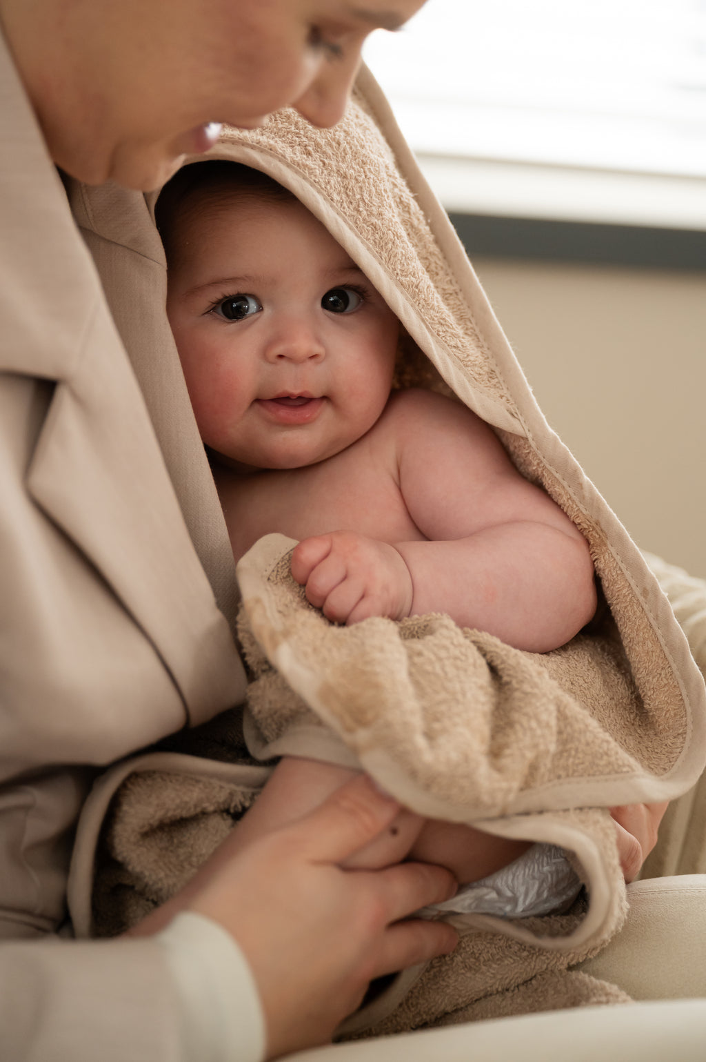 Badcape Badstof - Sand