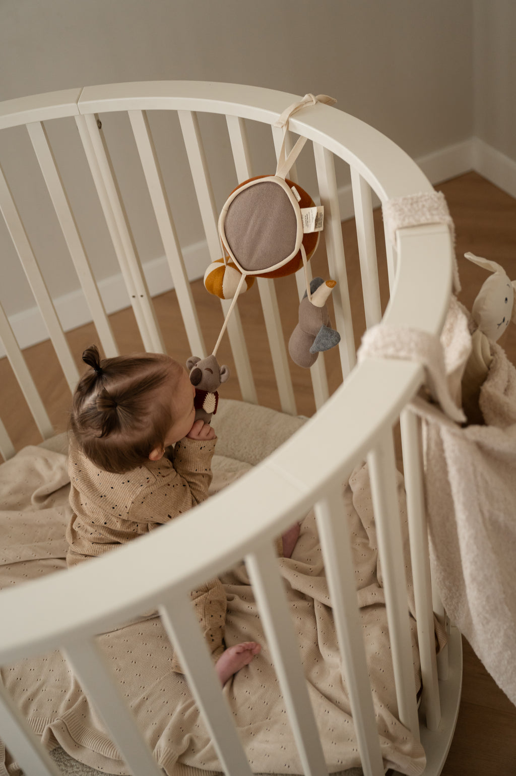 Magnus gebreide activiteiten-drum