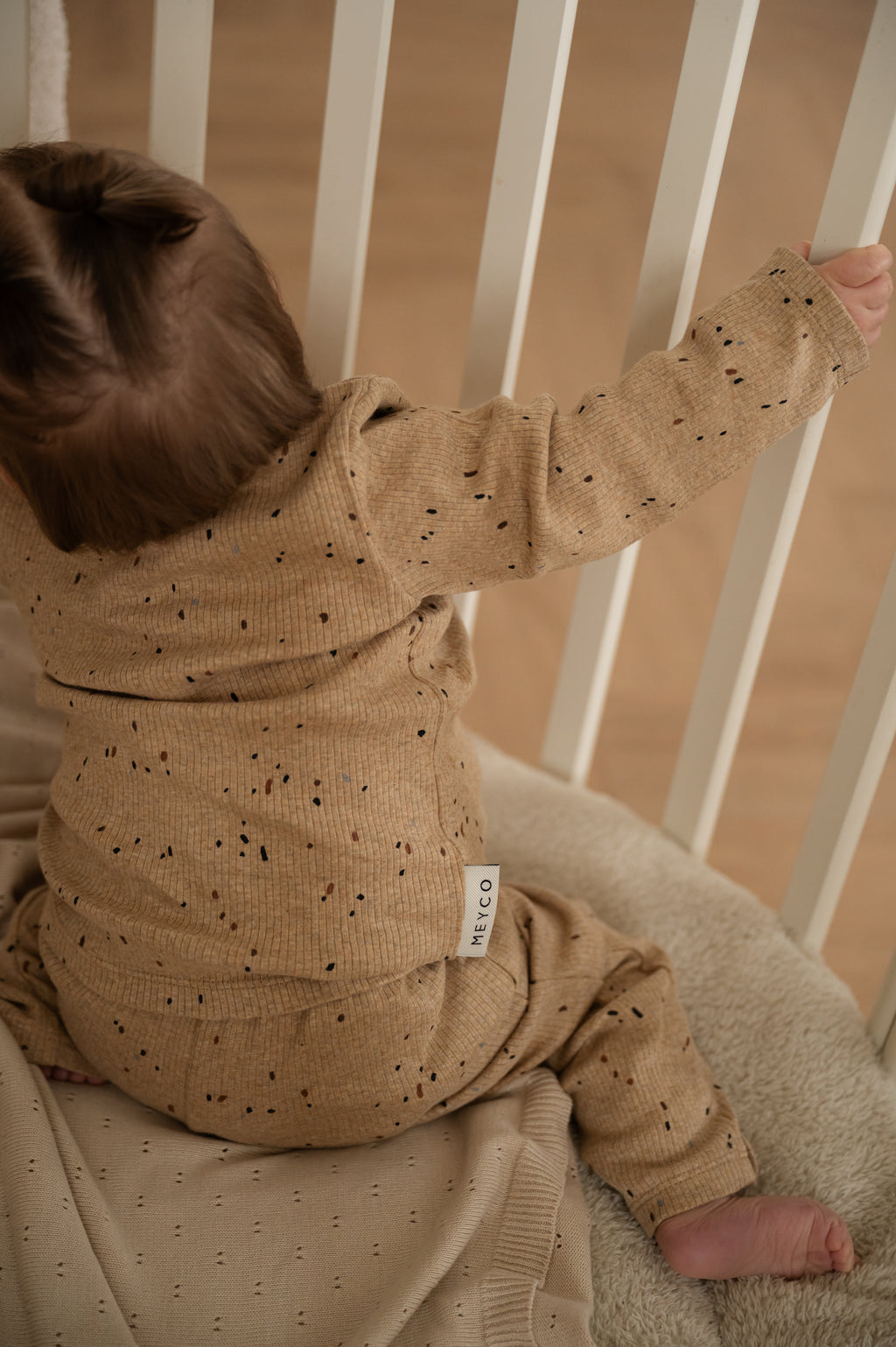 Baby pyjama Rib - Toffee